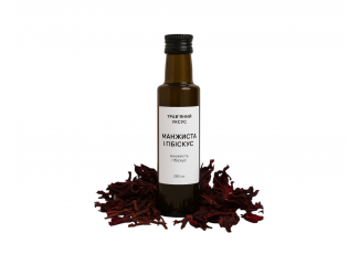 Трав’яний оцет з манджистою та гібіскусом