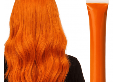 Крем-фарба для волосся Оранж, натуральна, без аміаку Натуральна фарба для волосся, відтінок Мідний