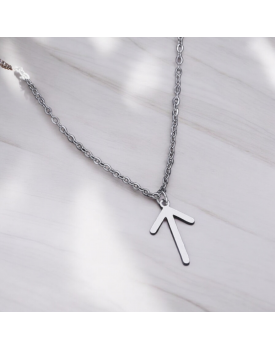 Кулон с руной Тейваз на цепочке TEST Product Alt