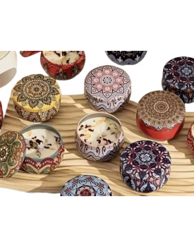 Металлическая баночка с крышкой TEST Product Alt