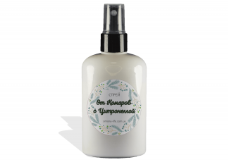 Спрей от комаров с цитронеллой