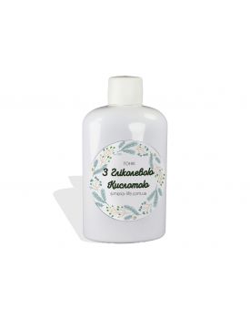 Тонік гель із гліколевою кислотою TEST Product Alt