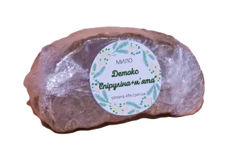 Мило детокс Спіруліна+м'ята