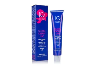 Професійна фарба для волосся IQ Code Gloss & Energy 6/00 інтенсивний темно-русявий 100 мл