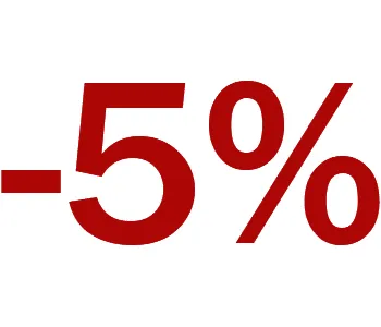 Скидка 5%