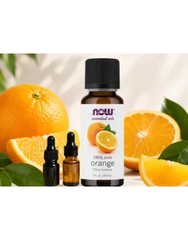 Ефірна олія апельсина NOW Foods TEST Product Alt