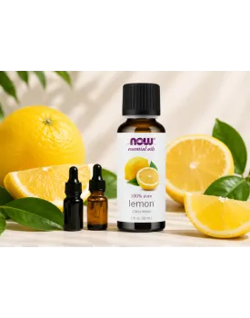 Ефірна олія лимона NOW Foods TEST Product Alt