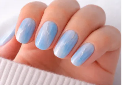 Гелеві наклейки для нігтів Gel Nail Wraps — набір смужок різних відтінків