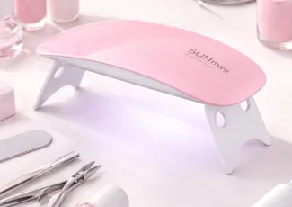 Компактна та зручна лампа UV та LED  mini 6W 