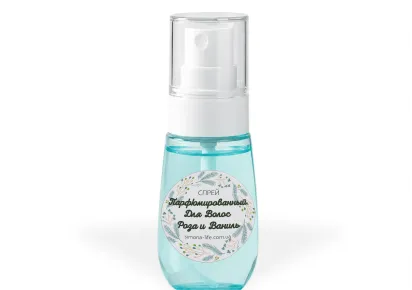 Парфюмированный спрей для волос Velvet Rose Vanilla во флаконе